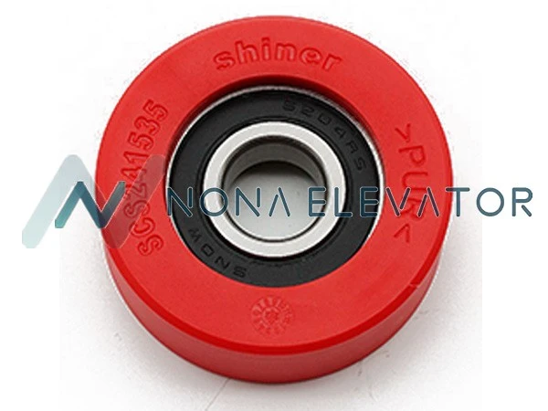 Escalator Step Roller 70x25x6204 with 6204 bearing for escalator step chain roller system